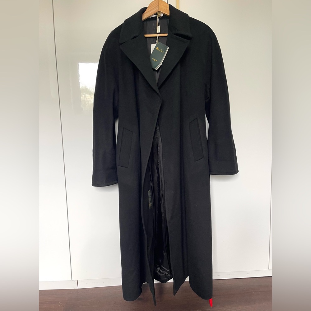 LORO PIANA CAPOLAVORO 100% virgin wool COAT JACKET Italy